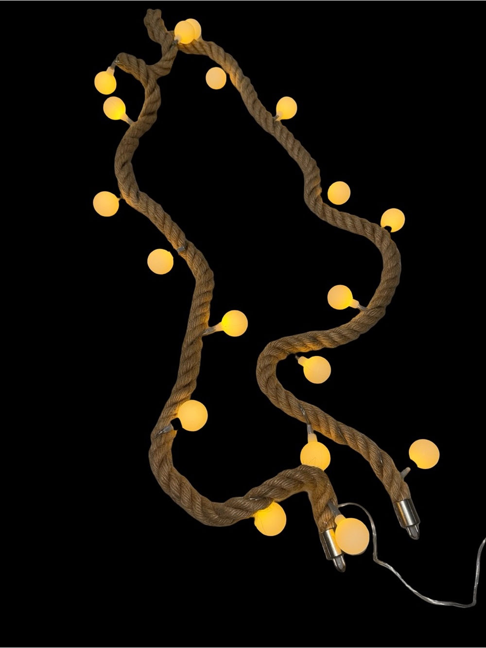 Pottery Barn Rope String Lights - Picture 5 of 6